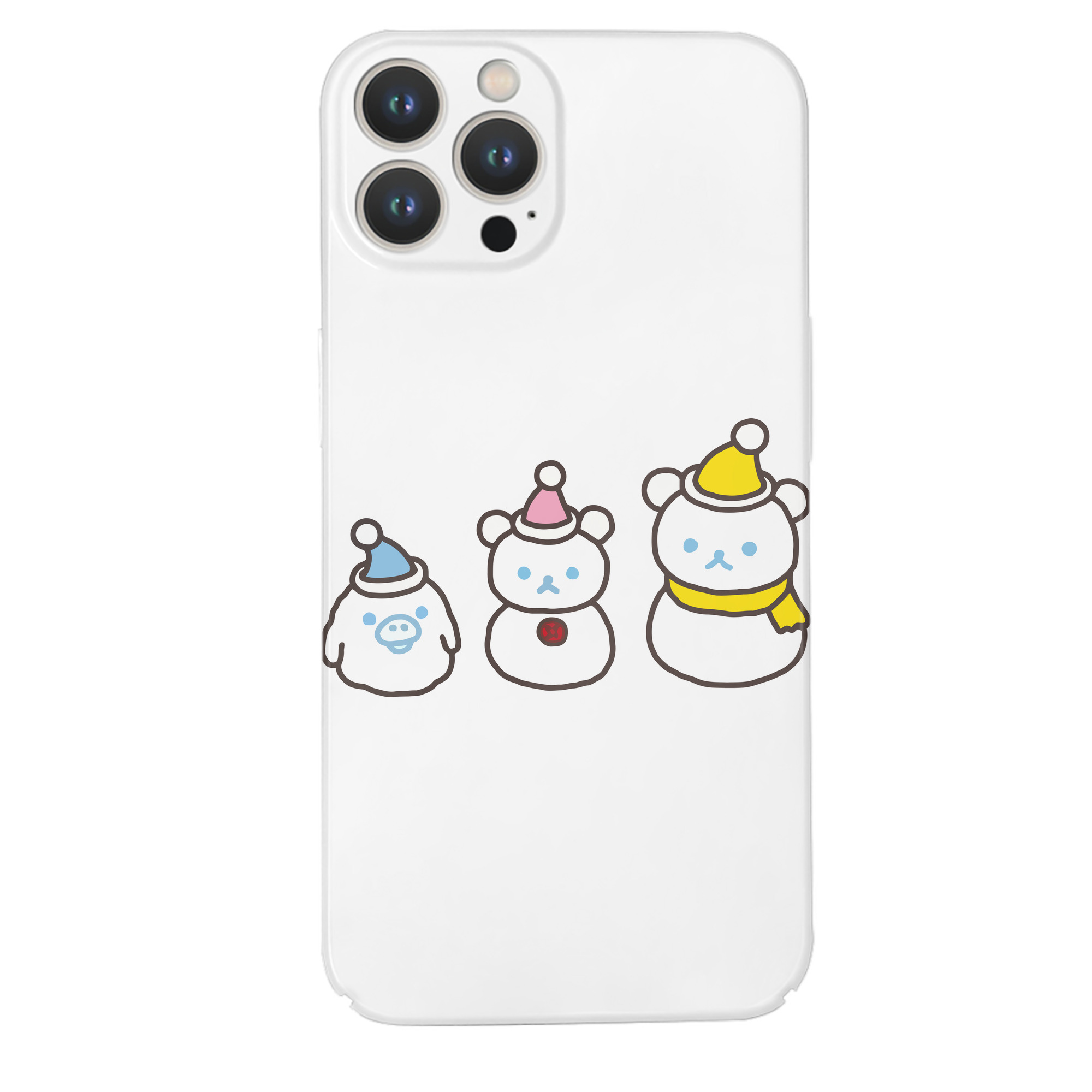 （画像用） リラックマ リラックマ キイロイトリ Rilakkuma Korilakkuma Kiiroitori 【iPhone 14シリーズ対応】ハードケース